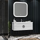Opadiris Мебель для ванной Ибица 120 подвесная белая/хром – фотография-17